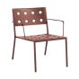 Balcony Lounge Armchair - Iron Red