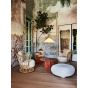 Epic Coffee Table Round Ø110 - Neutral White Travertine