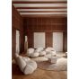 Epic Coffee Table Round Ø80 - Neutral White Travertine