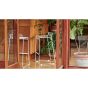 Hee Bar Stool High H75 - Rust