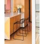 Hee Bar Stool High H75 - Rust