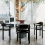 Daumiller Armchair - Brown/Black Pine