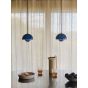 Flowerpot VP1 - Cobalt Blue & Twilight Blue Pattern