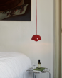 Flowerpot VP10 Pendant Lamp - Vermilion Red