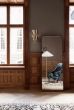 Adnet Wall Mirror Rectangular 70cmx180cm - Tan Leather
