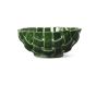 Plait Bowl  A 24 - Emerald Green
