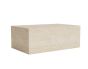 Cubism Coffee Table Large - Travertine