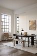 Herman Dining Chair - White Oiled Oak/Black Legs