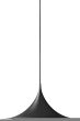 Semi Pendant Lamp  A 30 - Black Semi Matt