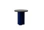 Dit Coffee Table - Bright Blue/Nero Marquina