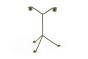 Wire Candleholder - Green