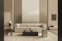 Eave Modular Sofa, 86, Open Section - Upholstery Baru 0570 Red