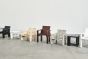 Crate Side Table - Lacquered Pinewood