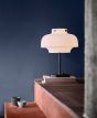 Copenhagen SC13 Table Lamp - Opal Glass & Bronzed Brass