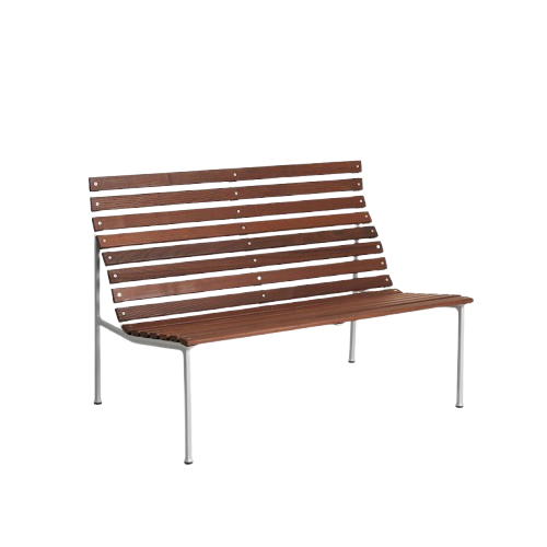 Traverse Lounge Bench - Heat Treated Oiled Ash