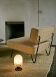Seine Portable Lamp - Antique Brass/White
