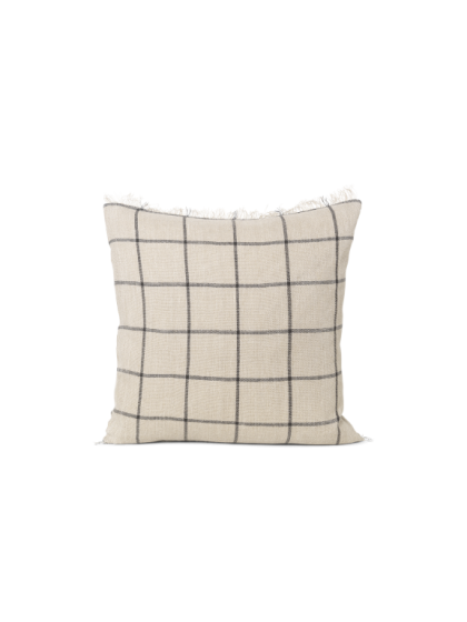 Calm Cushion  with Filling - Camel / Black
