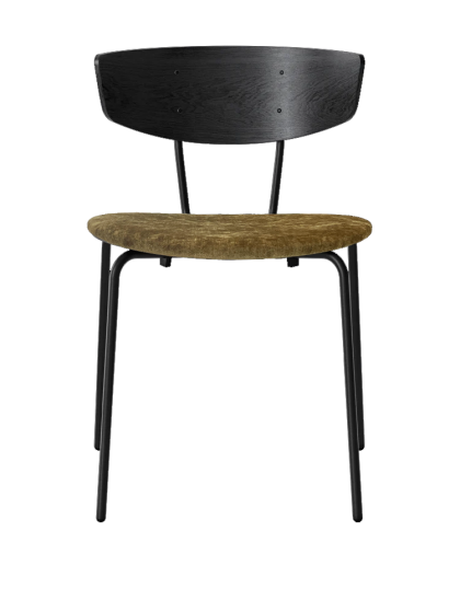 Herman Dining Faded Velvet - Black/Forest