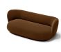 Rico Lounger Sofa - Rich Velvet Soft Brown