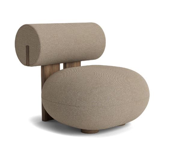 Hippo Lounge Chair Outdoor - Savane Coconut