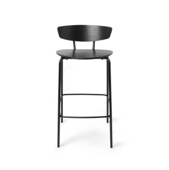 Herman Counter Chair - Black