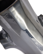 Log Vase S - Grey Porcelain