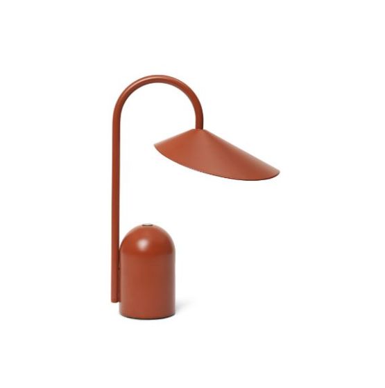 Arum Portable Lamp - Oxide Red