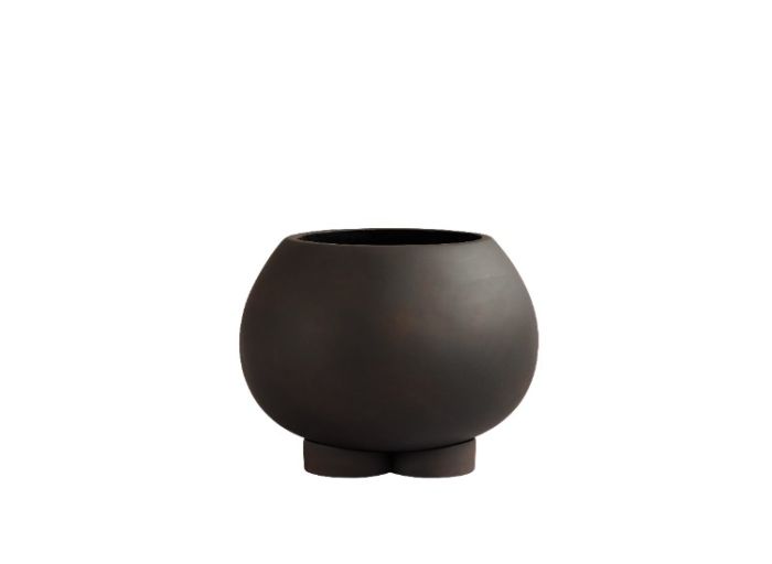 Urchin Plant Pot Mini - Coffee