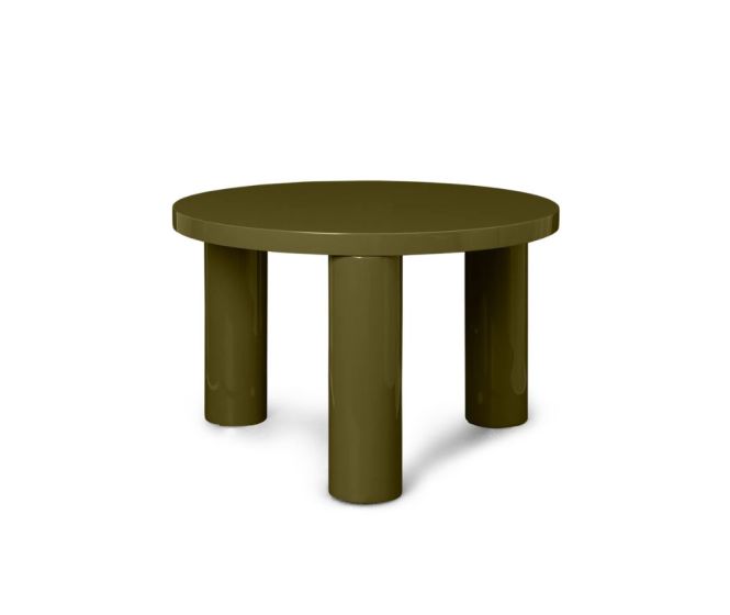 Post Coffee Table Small - Olive