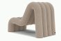 Alp Lounge Chair - Upholstery (Alpine-Natural 01)