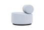 Sinclair Lounge Chair Swivel - Upholstery (Vidar Ice 723)