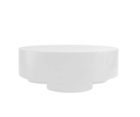 Big Foot Coffee Table Big - Bone White