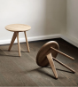 Fin Side Table - Light Smoked Oak