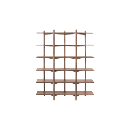 Buy Zig Zag High Shelf - Walnut Online | The Bowery Company