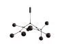 Drop Chandelier Globe - Burned Black